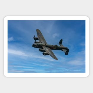 Lancaster Bomber Leader Sticker